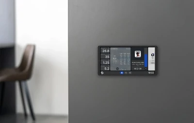 Shelly Wall Display X2 WiFi/BLU bílý nástěnný displej