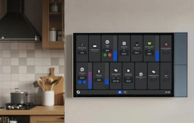Shelly Wall Display XL 10,1" šedý WiFi/BLU nástěnný ovládací panel