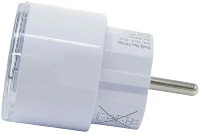 Shelly Plug PM Gen3 Matter 13A bílá inteligentní zásuvka