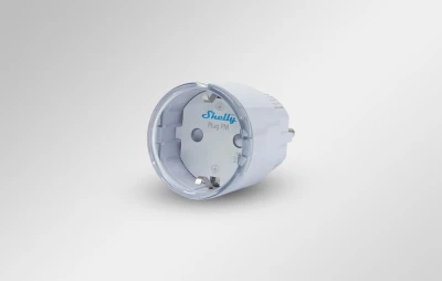 Shelly Plug PM Gen3 Matter 13A bílá inteligentní zásuvka