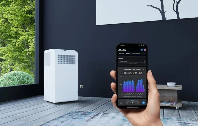 Shelly Plug PM Gen3 Matter 13A bílá inteligentní zásuvka