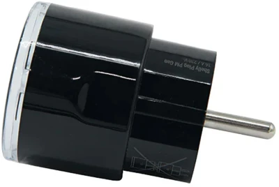 Shelly Plug PM Gen3 Matter 13A černá inteligentní zásuvka