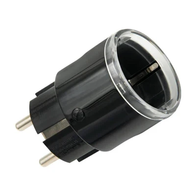 Shelly Plug S MTR Gen3 černá chytrá zásuvka Shelly Plug S MTR Gen3 černá chytrá zásuvka