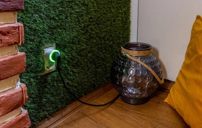 Shelly Plug S MTR Gen3 černá chytrá zásuvka