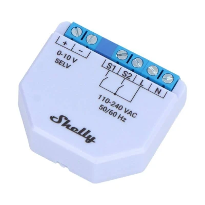 Shelly Stmívač světla Plus WiFi 0-10V