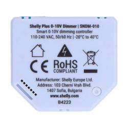 Shelly Stmívač světla Plus WiFi 0-10V