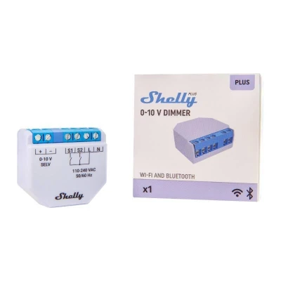 Shelly Stmívač světla Plus WiFi 0-10V
