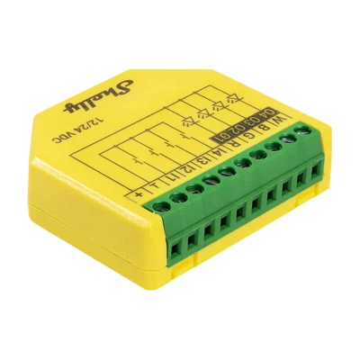 Shelly Plus RGBW PM WiFi/Bluetooth ovladač LED pásků