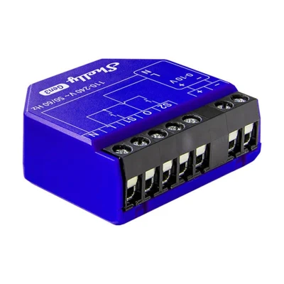 Shelly Dimmer 0/1-10V PM Gen3 WiFi/Bluetooth chytrý stmívač osvětlení