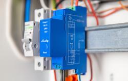 Shelly Chytrý spínač na lištu DIN Pro 1 s bezdotykovými kontakty, 1 kanál