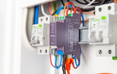 Shelly Pro 2 dvoukanálové WiFi/LAN relé na DIN lištu