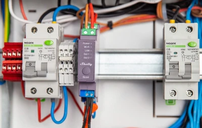Shelly Pro 2 dvoukanálové WiFi/LAN relé na DIN lištu