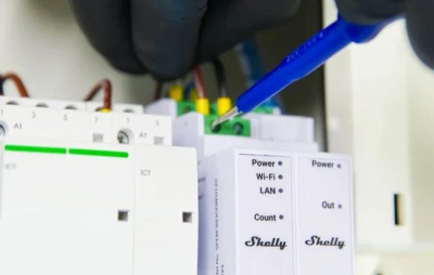 Shelly Pro 3EM-3CT63 WIFI 1/3-cestný měřič spotřeby energie