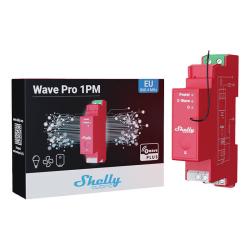Shelly 1-kanálové relé na lištu DIN s měřením energie Qubino Pro 1PM
