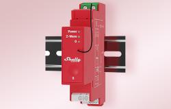 Shelly 1-kanálové relé na lištu DIN s měřením energie Qubino Pro 1PM