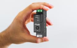 Shelly 2-kanálové relé na lištu DIN s měřením energie Qubino Pro 2PM