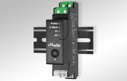 Shelly 2-kanálové relé na lištu DIN s měřením energie Qubino Pro 2PM