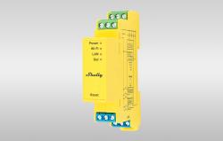 Shelly RGBWW Pro WiFi 5-kanálový ovládač osvetlenia na DIN lištu