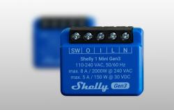 Shelly Řídicí jednotka 1 Mini Gen3