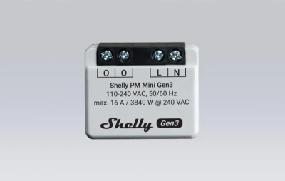 Shelly Sada 2 ovladačů PM Mini Gen3