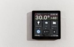 Shelly Sada Nástěnný ovládací panel (bílý) + BLU HT Ivory