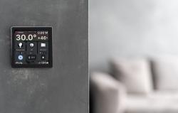 Shelly Sada Nástěnný ovládací panel (bílý) + BLU HT Ivory