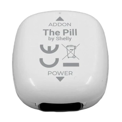 Shelly The Pill bílý univerzální WiFi/Bluetooth senzor