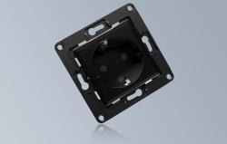 Shelly Nástěnná zásuvka (černá)