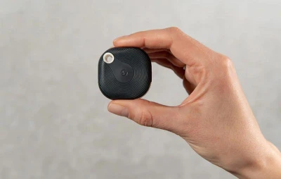 Shelly Shutter + BLU Button Tough 1 černý WiFi ovladač žaluzií/záclon