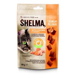 SHELMA polštářky s kuřecím a kurkumou GF 60 g (bal. 8 ks) SHELMA polštářky s kuřecím a kurkumou GF 60 g (bal. 8 ks)