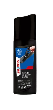 SHERON Černidlo na plasty a pneu 90 ml SHERON Černidlo na plasty a pneu 90 ml