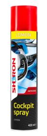 Sheron Čistič COCKPIT 400ml citron (VÝPRODEJ)