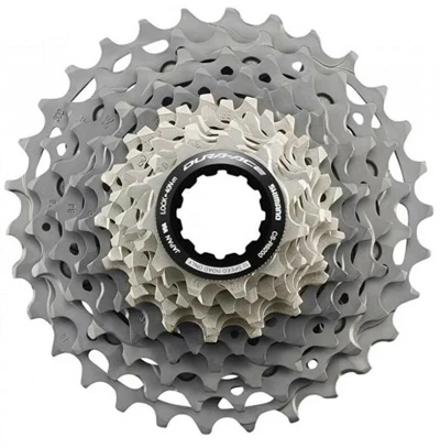 Shimano CS-R9200 Dura-Ace 11-34 zubů stříbrno-černá 12-kazeta