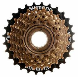 Shimano 7-kolo MF-TZ500 14-28 zubů, hnědé/černé Shimano 7-kolo MF-TZ500 14-28 zubů, hnědé/černé