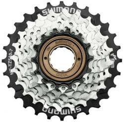 Shimano 7-kolo MF-TZ510 14-28 zubov, hnedé/čierne, v krabičke