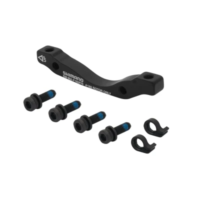 SHIMANO Adaptér predný POST/ STAND 160mm, čierny SHIMANO Adaptér predný POST/ STAND 160mm, čierny