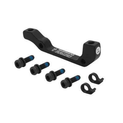 SHIMANO Adaptér predný POST/ STAND 180mm, čierny SHIMANO Adaptér predný POST/ STAND 180mm, čierny