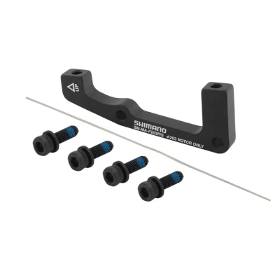 SHIMANO Adaptér přední POST/ STAND 203mm, černý