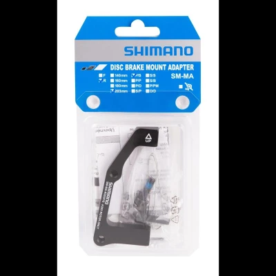 SHIMANO Adaptér zadní POST/ STAND 203mm, černý