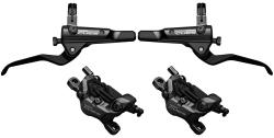 Shimano brzda kotúčová Cues U8020 štvorpiestiková p+z (1000+1700 mm) komplet bez kotúčov, (P+Z J-kit)