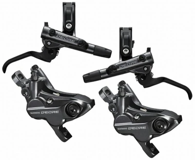 Shimano brzda kotoučová Deore M6120 čtyřpístková p+z (1000+1700 mm) komplet bez kot. (p+z J-kit) box Shimano brzda kotoučová Deore M6120 čtyřpístková p+z (1000+1700 mm) komplet bez kot. (p+z J-kit) box
