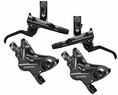 Shimano brzda kotoučová Deore M6120 čtyřpístková p+z (850+1550 mm) komplet