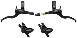 Shimano brzda kotúčová Deore MT420 štvorpiestiková p+z (1000+1850 mm) komplet bez kotúčov (zadný J-kit)