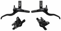 Shimano brzda kotúčová MT410 čierna predná a zadná/J-kit, komplet bez kotúčov