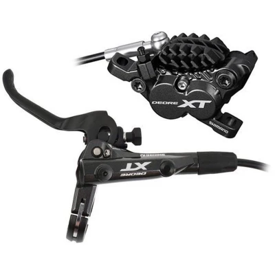 Shimano XT M8020 brzda kotoučová sada přední černá, resin s chladičem, bez adaptéru, 1000 mm