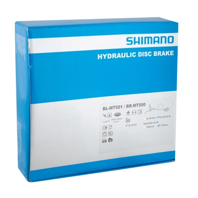 SHIMANO Brzda kotoučová zadní komplet MT501 černá 170 cm