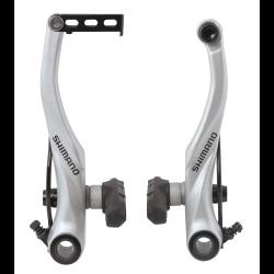 SHIMANO Brzdové čelisti " V" BRT4000 stříbrné- sada SHIMANO Brzdové čelisti " V" BRT4000 stříbrné- sada