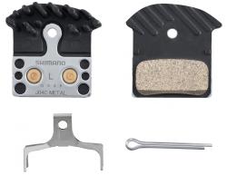 Shimano brzdové doštičky J04C-MF s chladičom dvojpiestikové, v krabičke
