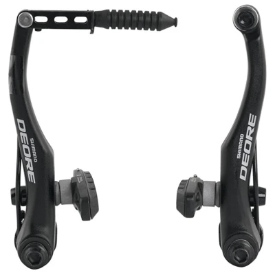 Shimano brzdy Deore BR-T610-L V-brake černé (pár), botky M70CT4 (jedna čelist) Shimano brzdy Deore BR-T610-L V-brake černé (pár), botky M70CT4 (jedna čelist)