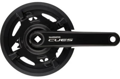 Shimano Cues FC-U4000-2 40/26 2X9 175mm Kryt kliky Shimano Cues FC-U4000-2 40/26 2X9 175mm Kryt kliky